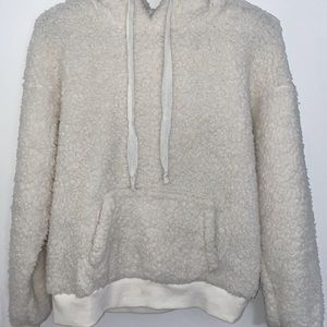 Cream Pullover Hoodie